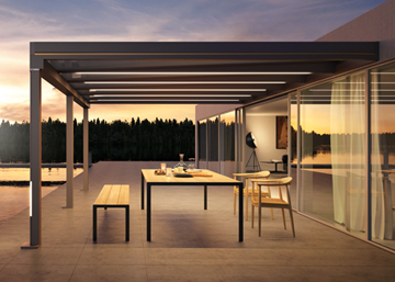 weinor Terrazza Pure – das kubische Glas-Terrassendach weinor Terrazza Pure