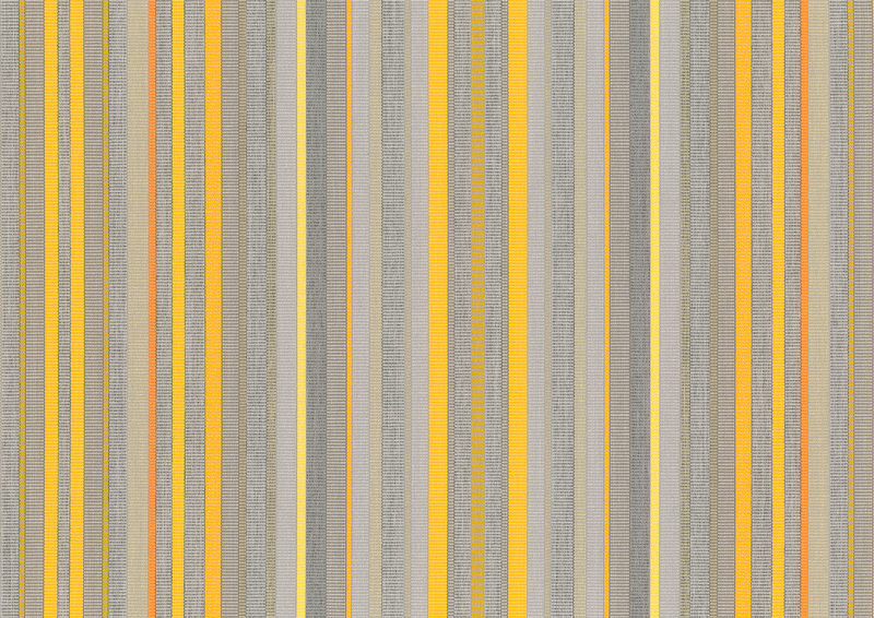 Toile de store: silver/sunflower (N° de motif: A | 4-663), Collection: hi hello!, Vue: Lumière transmise