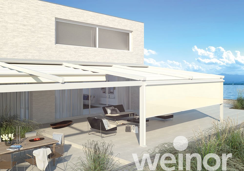 Store pergola weinor PergoTex II Système modulaire