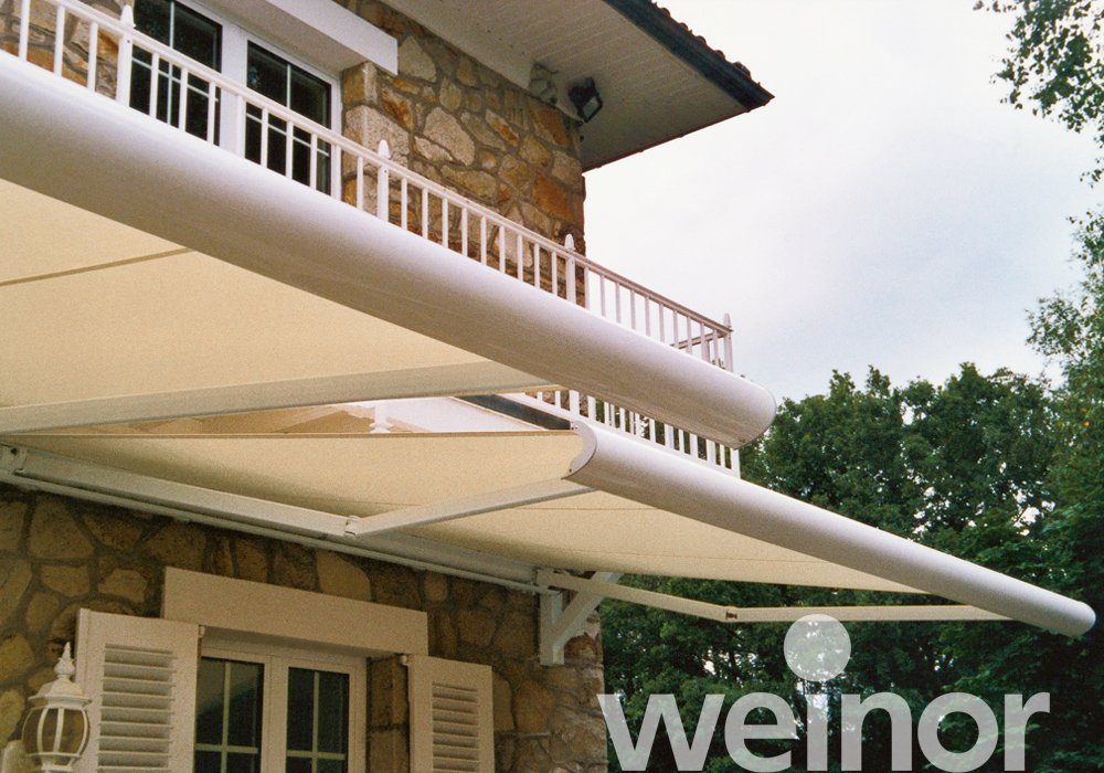 Store weinor Opal Design II sans barre luminaire LED