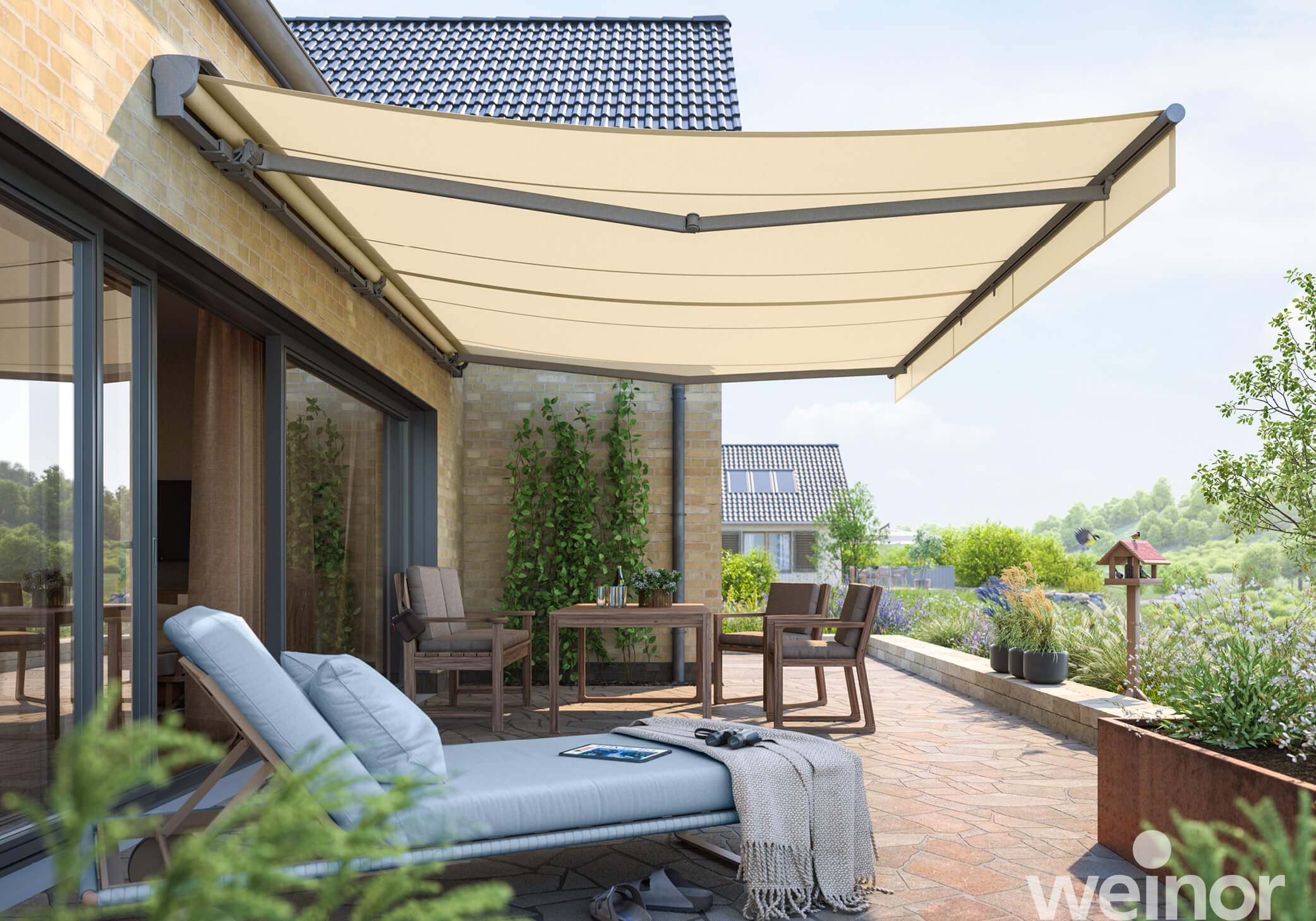 Store weinor Topas II avec toit