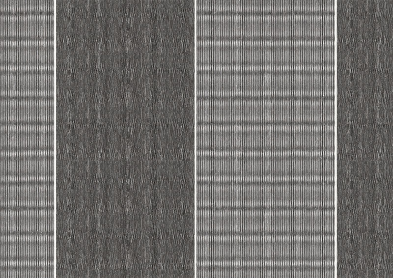 Toile de store: pepper/white 30 (N° de motif: P | 8-001), Collection: modern basics blue@, Vue: Lumière transmise
