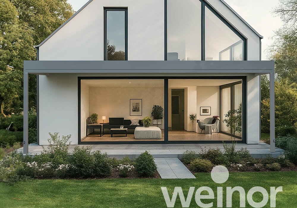 Toit de terrasse en verre weinor Terrazza Pure MAX 