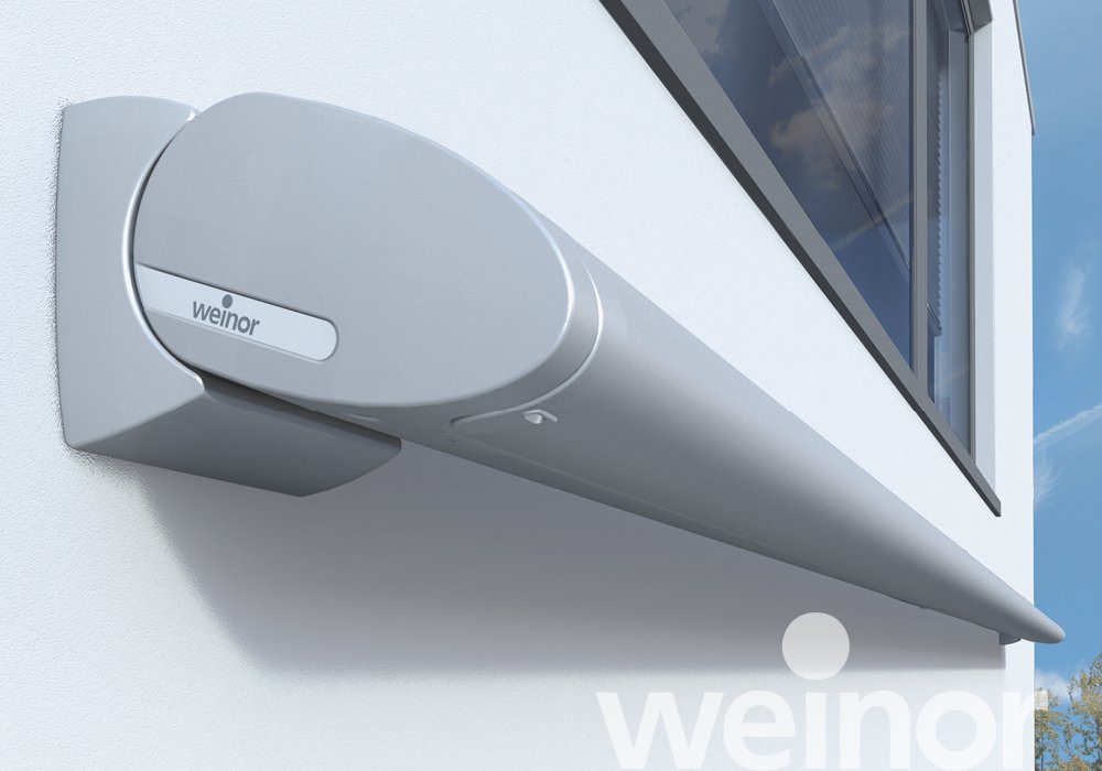 Store weinor Cassita II sans barre luminaire LED en option