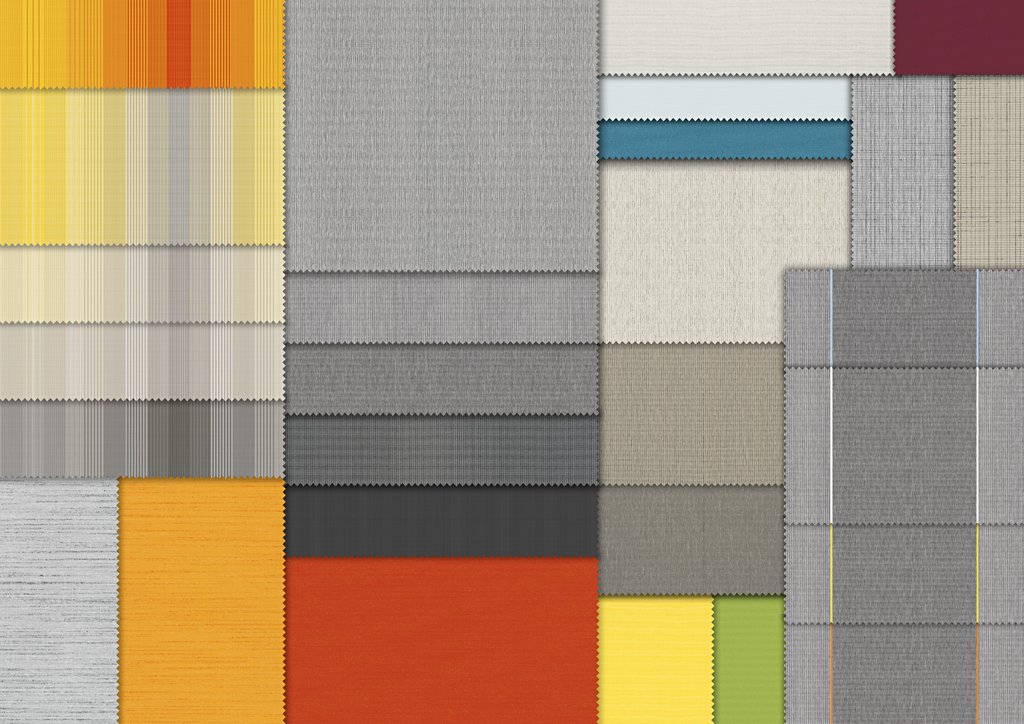 Des textures variées avec des tons de gris, orange, jaune et rouge, disposées en carrés et rectangles. Des textures variées avec des tons de gris, orange, jaune et rouge, disposées en carrés et rectangles.