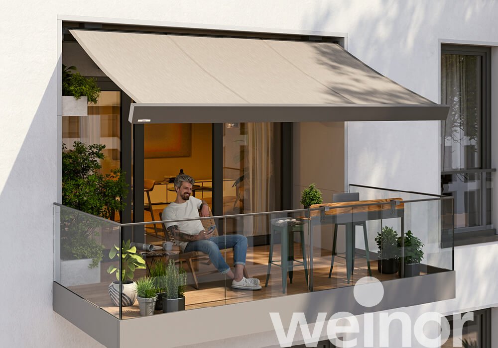 Store cassette weinor Smaila Sans spots LED