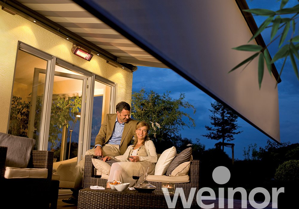 Store weinor Opal Design II avec Volant Plus