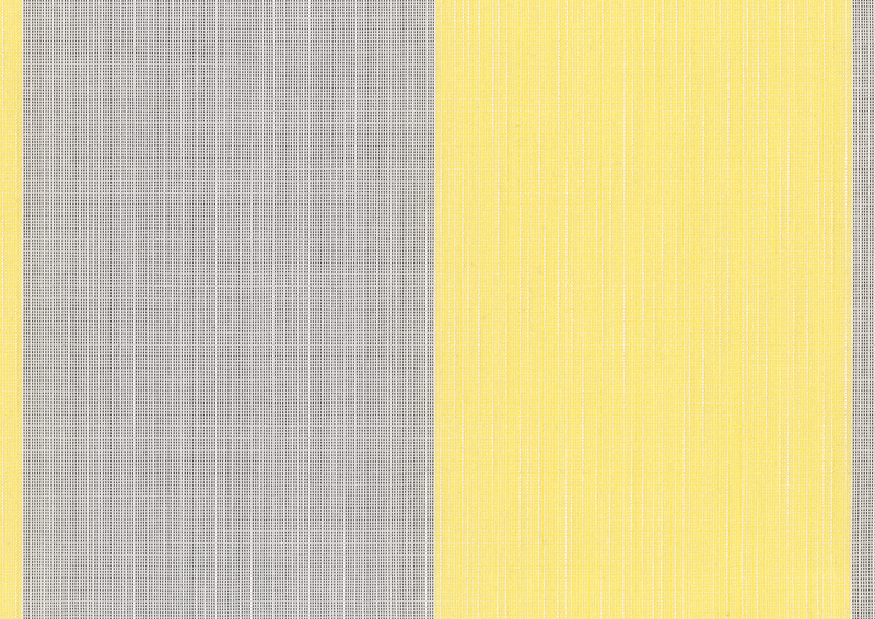Toile de store: buttercream/silver (N° de motif: A | 3-610), Collection: hi hello!, Vue: Lumière réfléchie