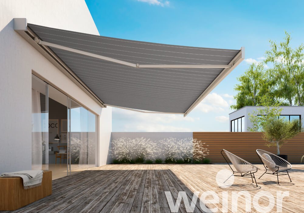 Store weinor Kubata avec LED intégrée