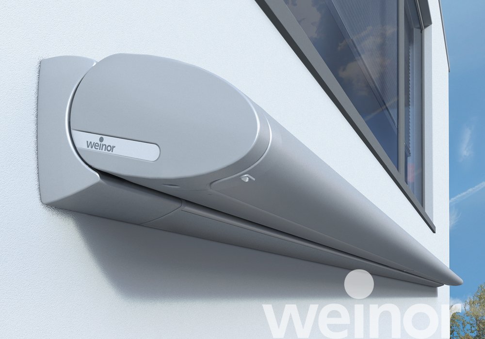 Store weinor Cassita II sans barre luminaire LED en option