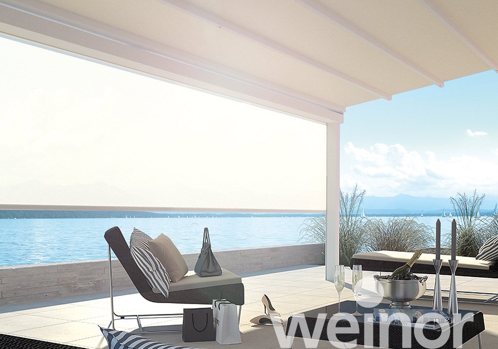 Store pergola weinor PergoTex II Système modulaire
