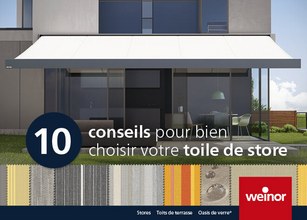 10 conseils pour les toiles de stores 