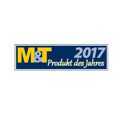 Logo avec dominant bleu, texte en jaune et gris, rectangle horizontal.